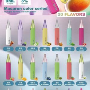 哩啞ILIA 8000 口 抛棄式 可充電-A (買 10 送 1)